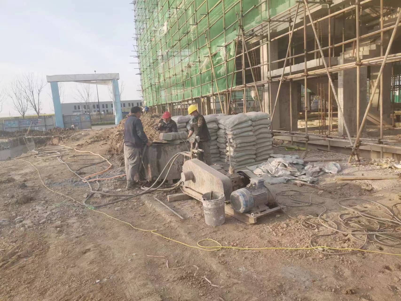 溆浦别墅下沉注浆